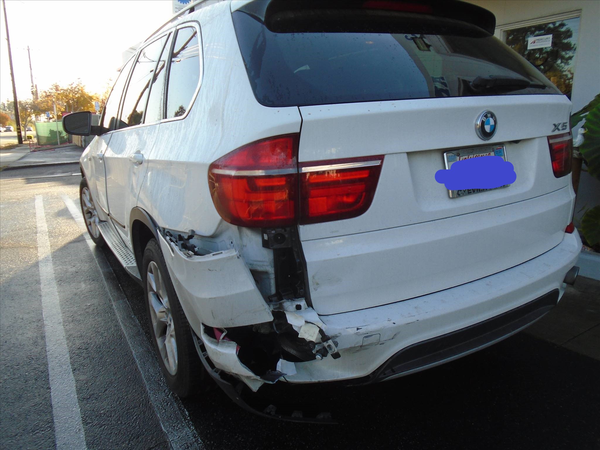 bmw x5 at our body shop sunnyvale ca